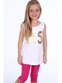 Tricou alb fete NDZ7845 - Magazin online - Boutique